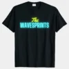 The Waves Prints Tee - Black